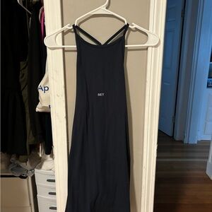 Set Active open back exercise dress